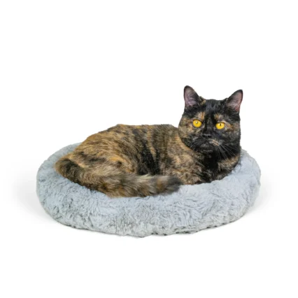 Self Warming Cat Bed 17x14 - Grey