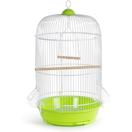 Classic Round Bird Cage, Green