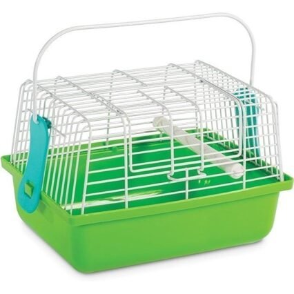 Travel Cage for Birds and Small Animals, Green