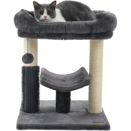 Cat Tree Tower, cat Scratching Post for Indoor Cats, featuring With Super Cozy Perch