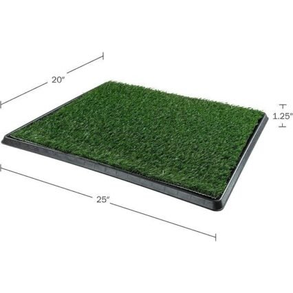 20x25 Reusable 3-Layer Artificial Grass Puppy Pee Pad