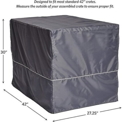 Dog Cover Fits Crate Privacy 42L x 27. 25W x 30H inches